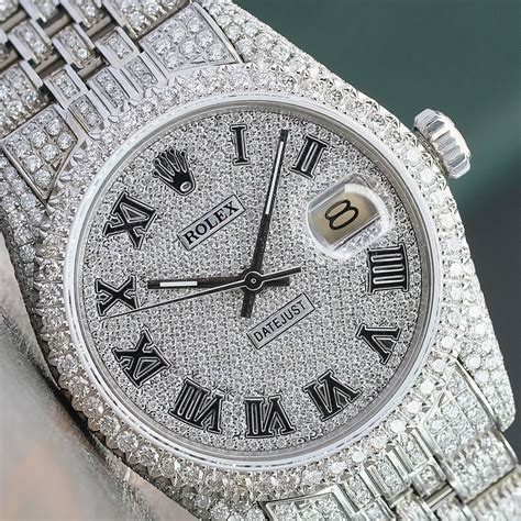 iced out diamond rolex replica|rolex iced out bezel.